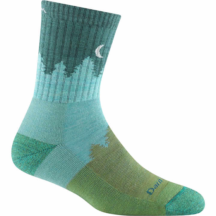 Women's Treeline Micro Crew Midweight Cushion Hiking Sock