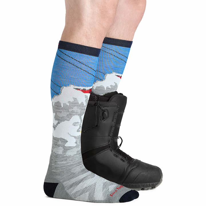 Men's Heady Yeti Over The Calf Midweight Cushion