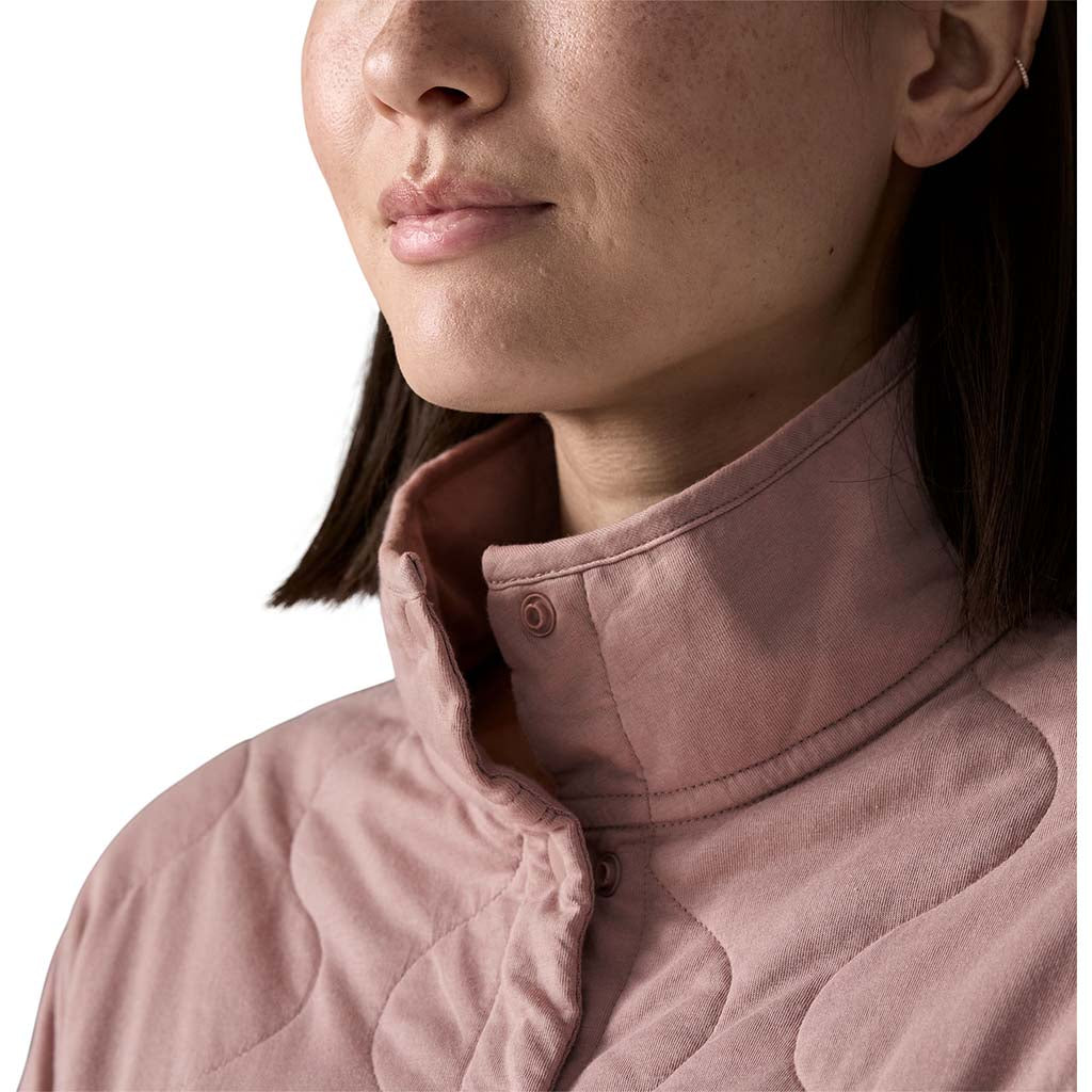 Women's Daily Quilted Snap-T Pullover