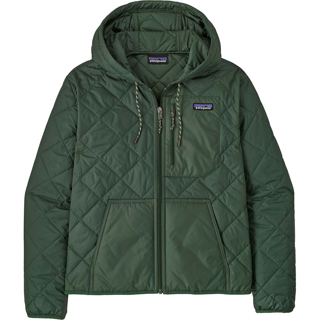 Women's Diamond Quilted Bomber Hoody