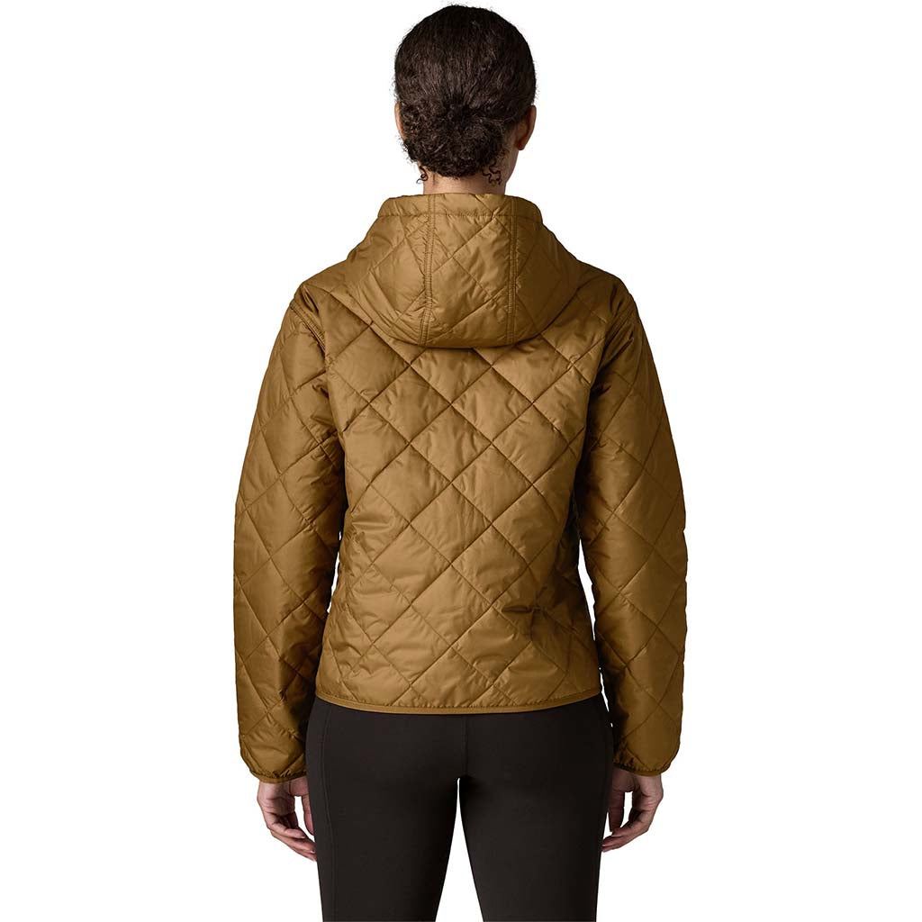 Women's Diamond Quilted Bomber Hoody