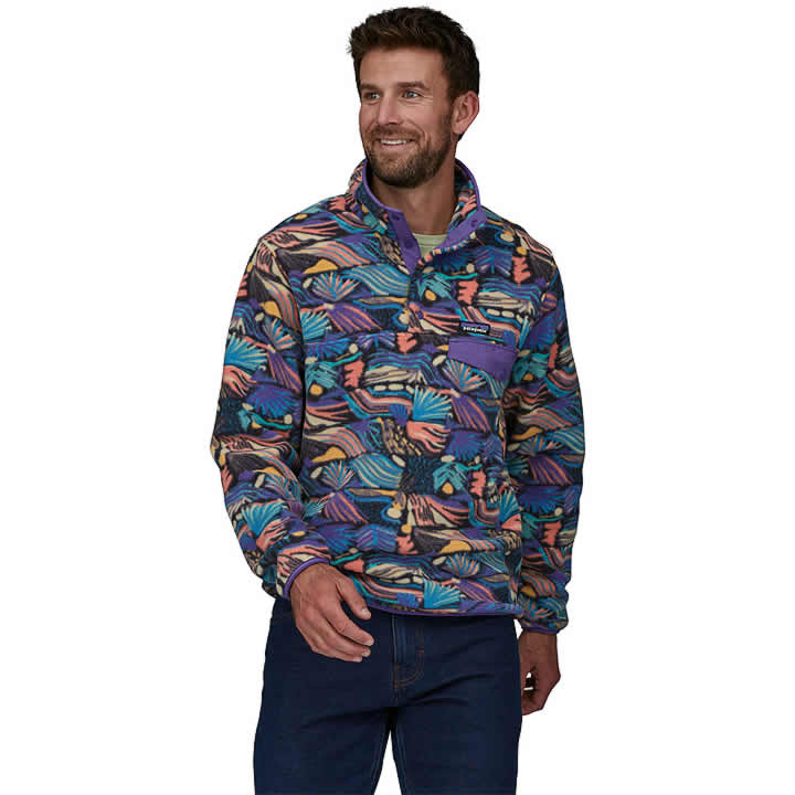 Men's Lightweight Synchilla Fleece Snap-T Pullover