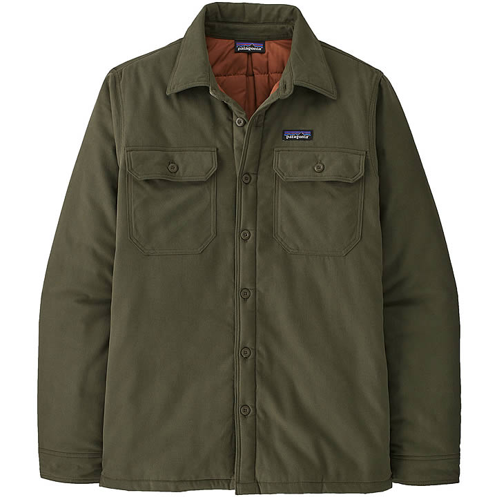 Men's Insulated Organic Cotton Midweight Fjord Flannel Shirt