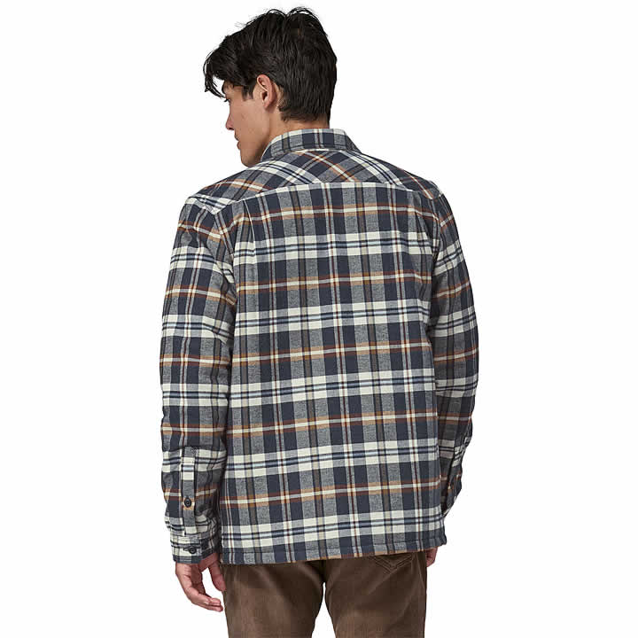 Men's Insulated Organic Cotton Midweight Fjord Flannel Shirt