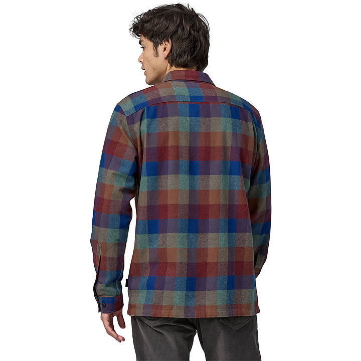 Men's Long-Sleeved Organic Cotton Midweight Fjord Flannel Shirt