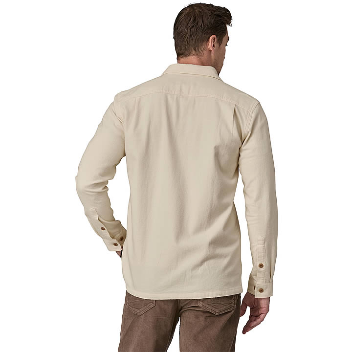 Men's Long-Sleeved Organic Cotton Midweight Fjord Flannel Shirt