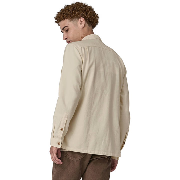 Men's Long-Sleeved Organic Cotton Midweight Fjord Flannel Shirt