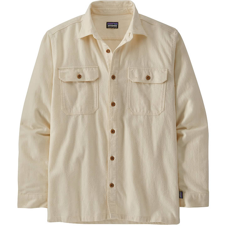 Men's Long-Sleeved Organic Cotton Midweight Fjord Flannel Shirt