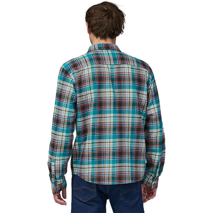 Men's LongSleeved Cotton in Conversion Lightweight Fjord Flannel Shirt