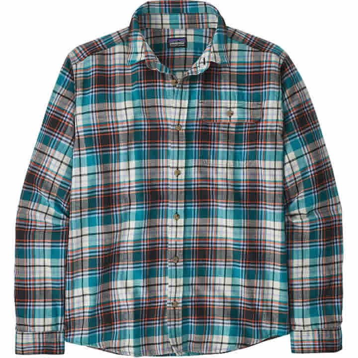Men's LongSleeved Cotton in Conversion Lightweight Fjord Flannel Shirt