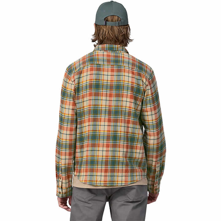 Men's LongSleeved Cotton in Conversion Lightweight Fjord Flannel Shirt