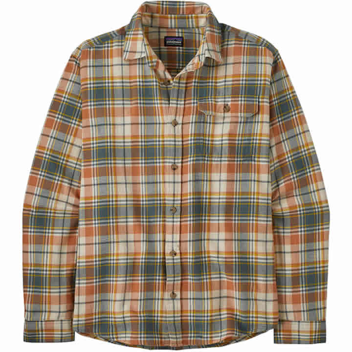 Men's LongSleeved Cotton in Conversion Lightweight Fjord Flannel Shirt