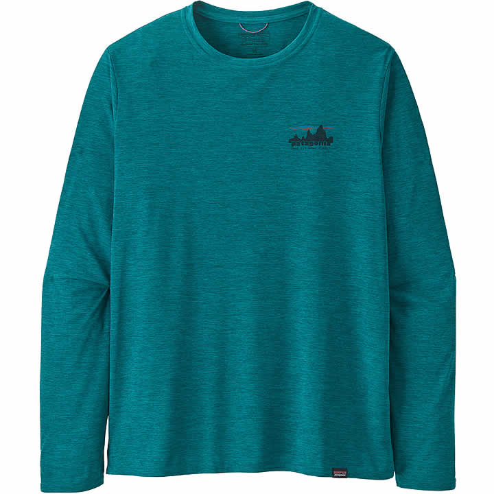 Men's Long-Sleeved Capilene Cool Daily Graphic Shirt