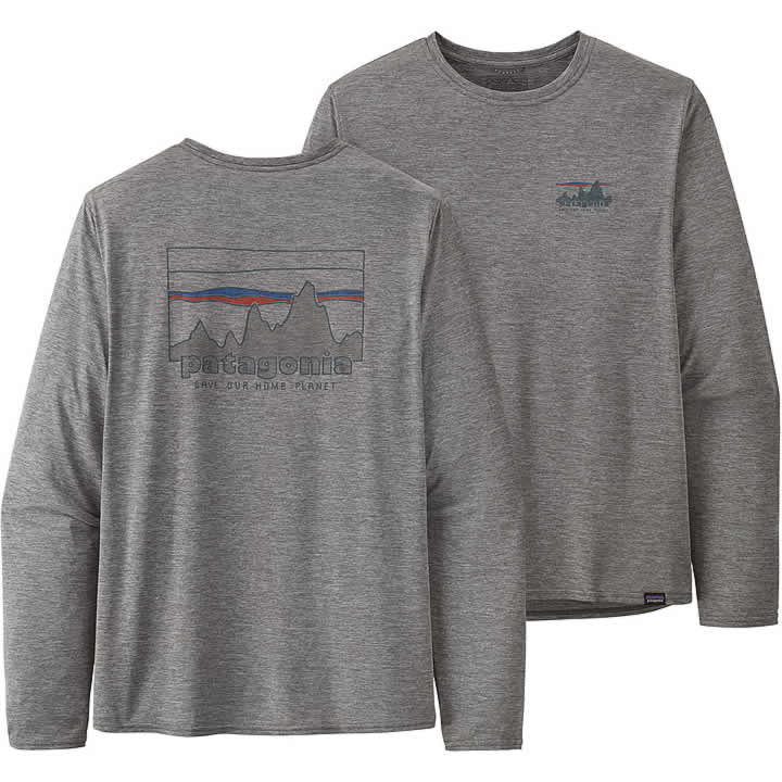 Men's Long-Sleeved Capilene Cool Daily Graphic Shirt