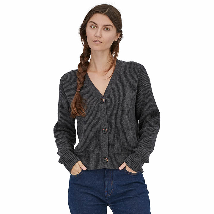 Women's Recycled Wool-Blend Cardigan