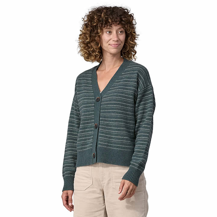 Women's Recycled Wool-Blend Cardigan
