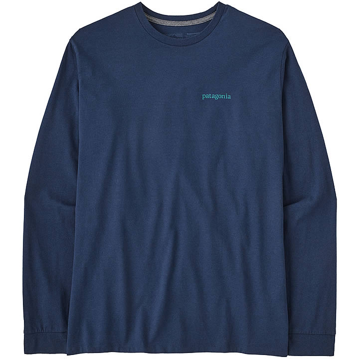 Men's Long-Sleeved Line Logo Ridge Responsibili-Tee