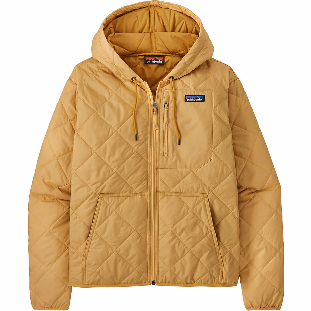 Women's Diamond Quilted Bomber Hoody