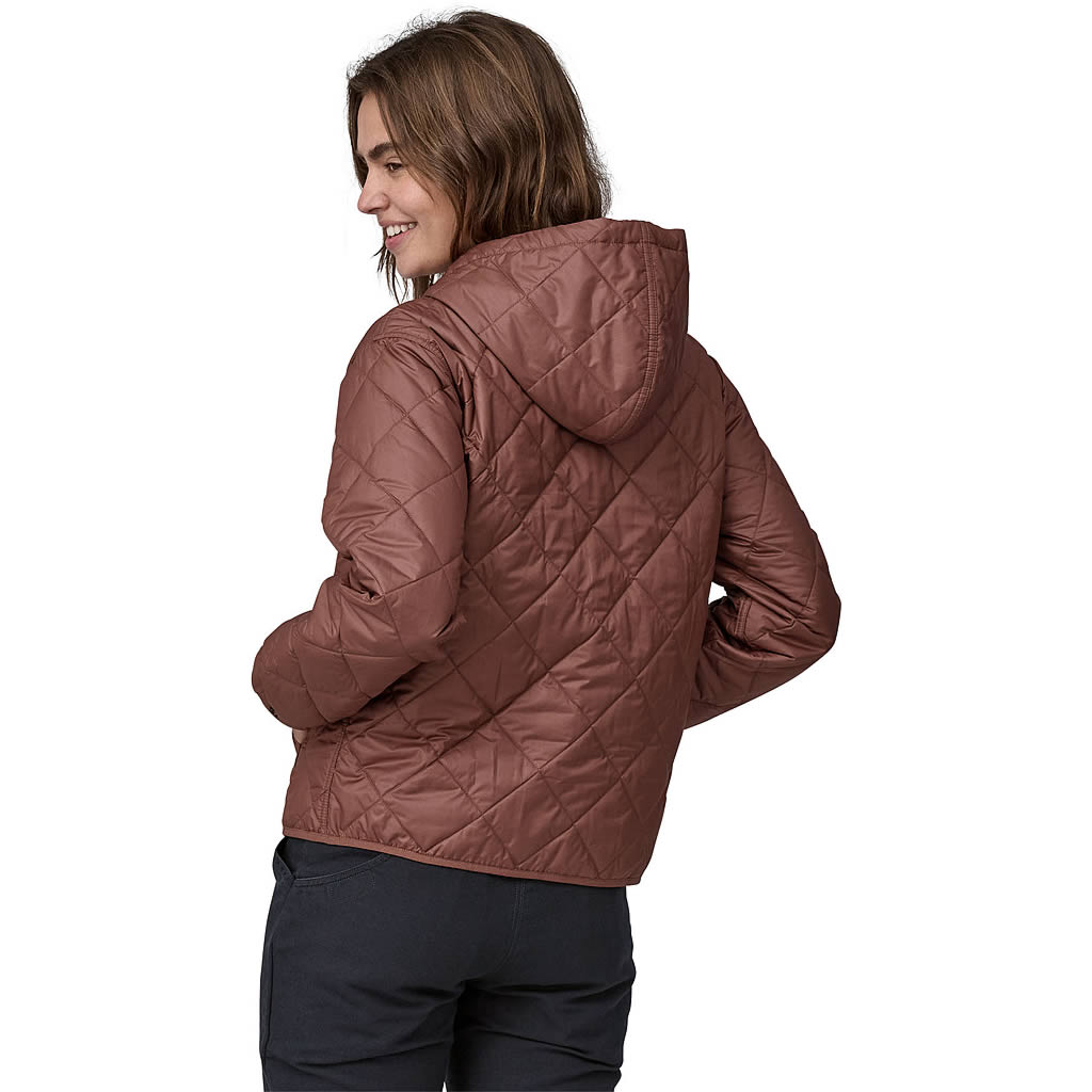 Women's Diamond Quilted Bomber Hoody
