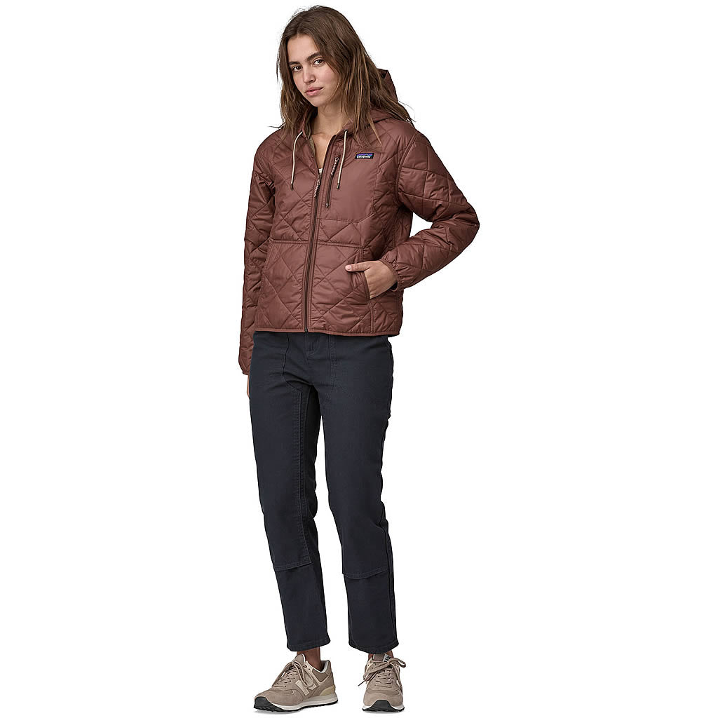Women's Diamond Quilted Bomber Hoody