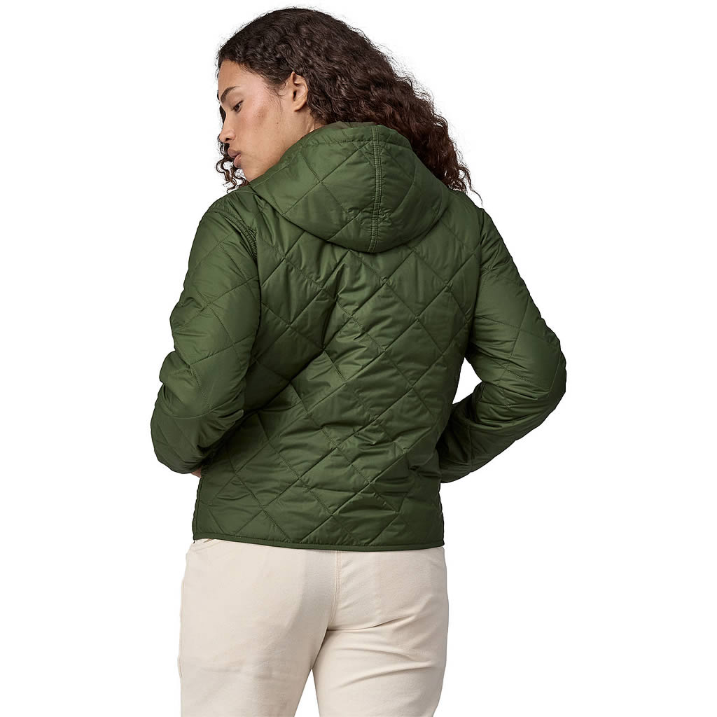 Women's Diamond Quilted Bomber Hoody