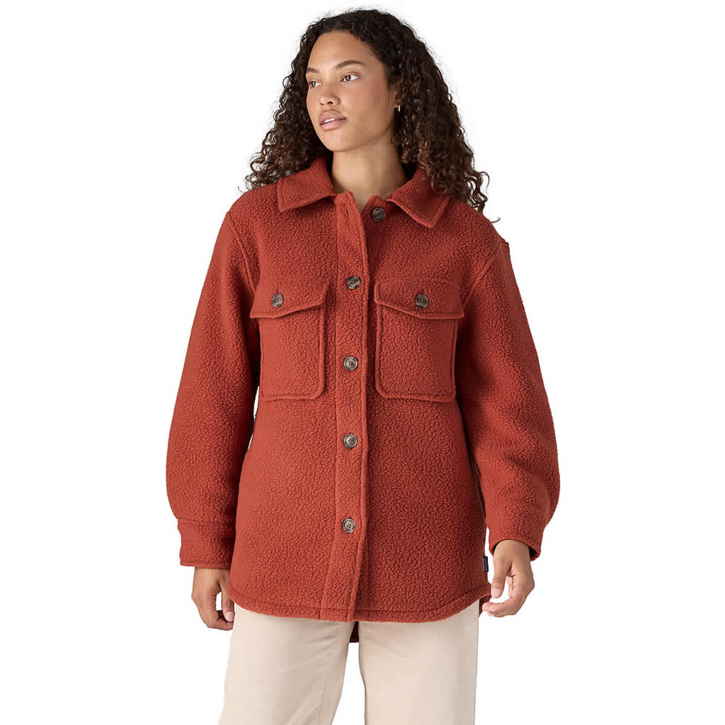 Women's Retro Pile Shacket