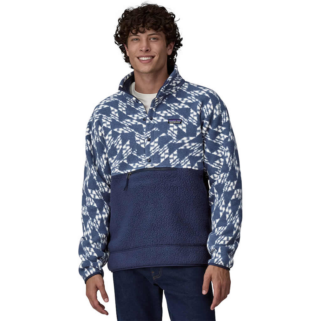 Men's Retro Pile 1/2 Snap Pullover