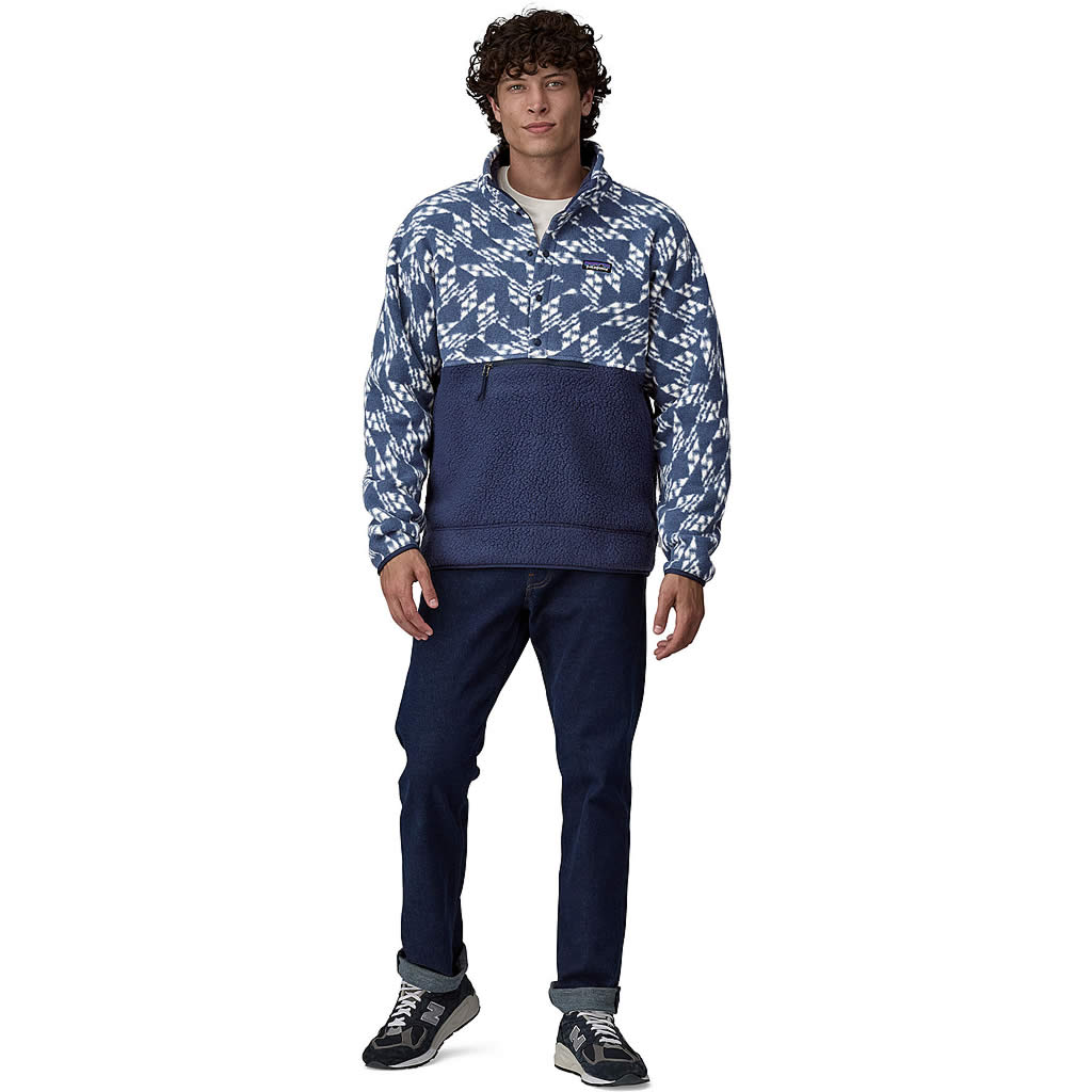 Men's Retro Pile 1/2 Snap Pullover