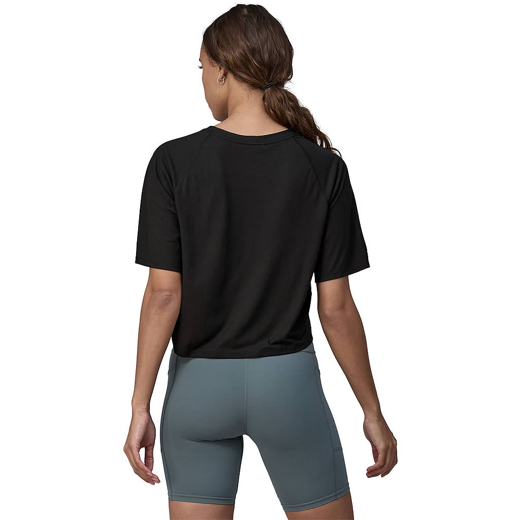 Women's Short-Sleeved Capilene Cool Trail Cropped Shirt