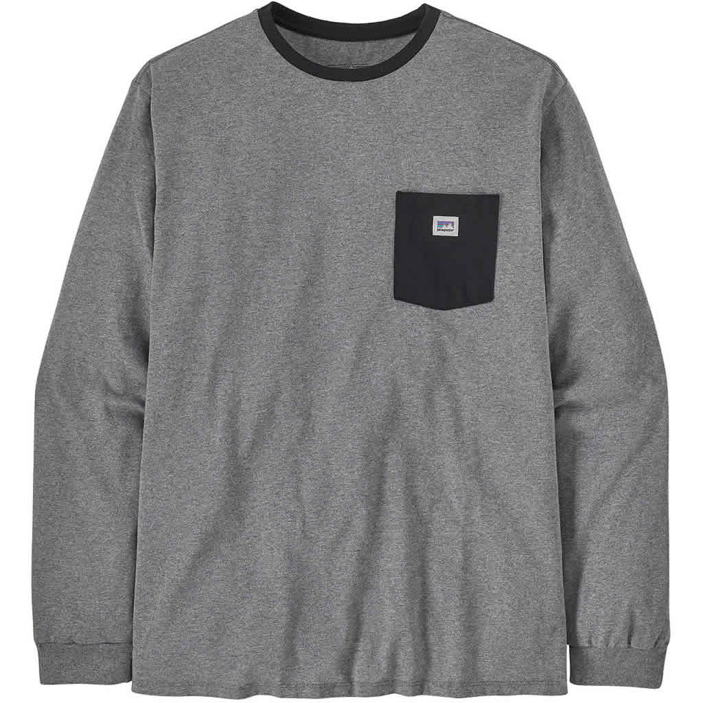 Long-Sleeved Shop Sticker Pocket Responsibili-Tee