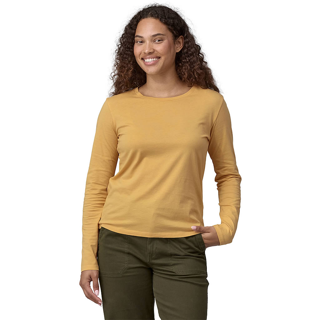 Women's Long-Sleeved Regenerative Organic Certified Cotton Tee