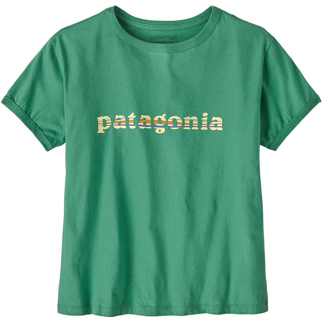 Women's '73 Text Logo Organic Ringer Tee