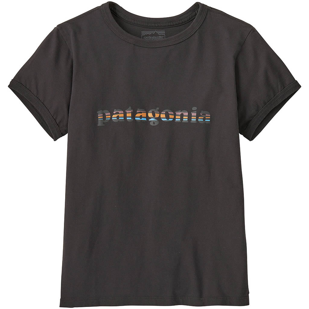 Women's '73 Text Logo Organic Ringer Tee