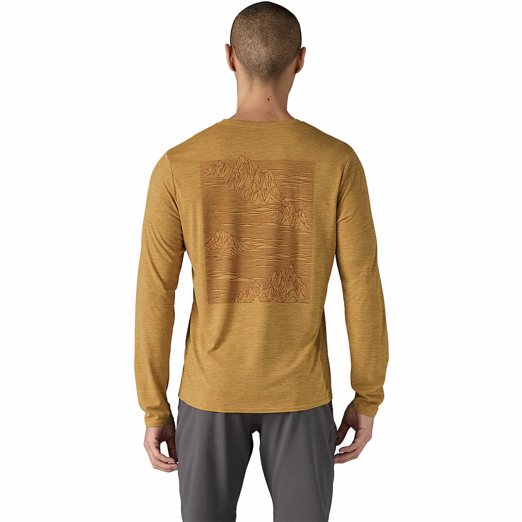 Men's Long-Sleeved Capilene Cool Daily Graphic Shirt