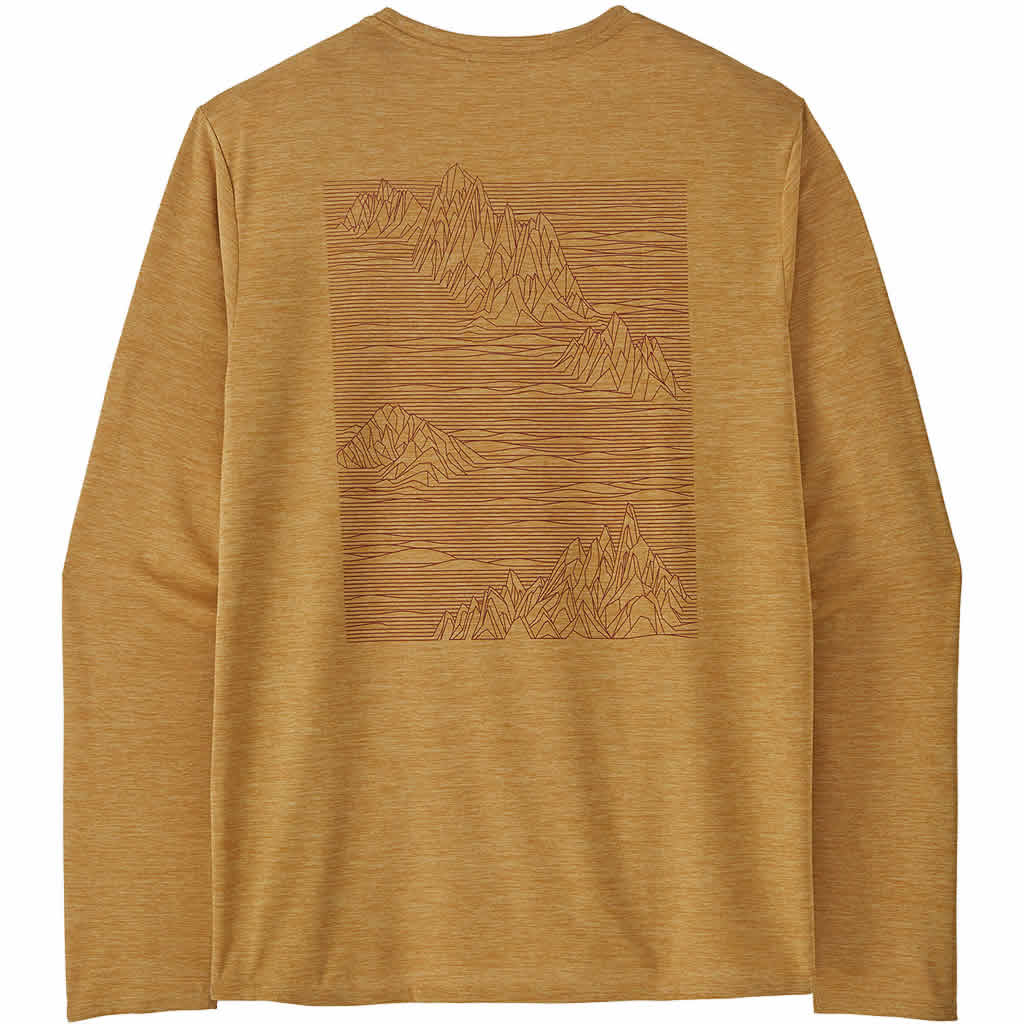 Men's Long-Sleeved Capilene Cool Daily Graphic Shirt