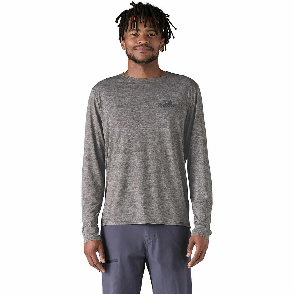 Men's Long-Sleeved Capilene Cool Daily Graphic Shirt