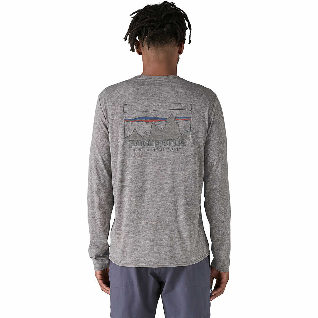 Men's Long-Sleeved Capilene Cool Daily Graphic Shirt