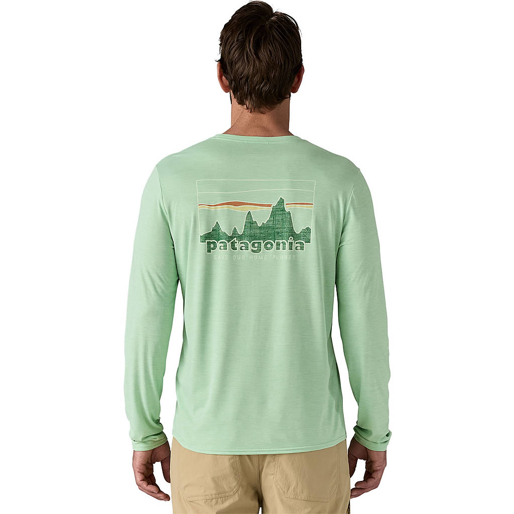 Men's Long-Sleeved Capilene Cool Daily Graphic Shirt