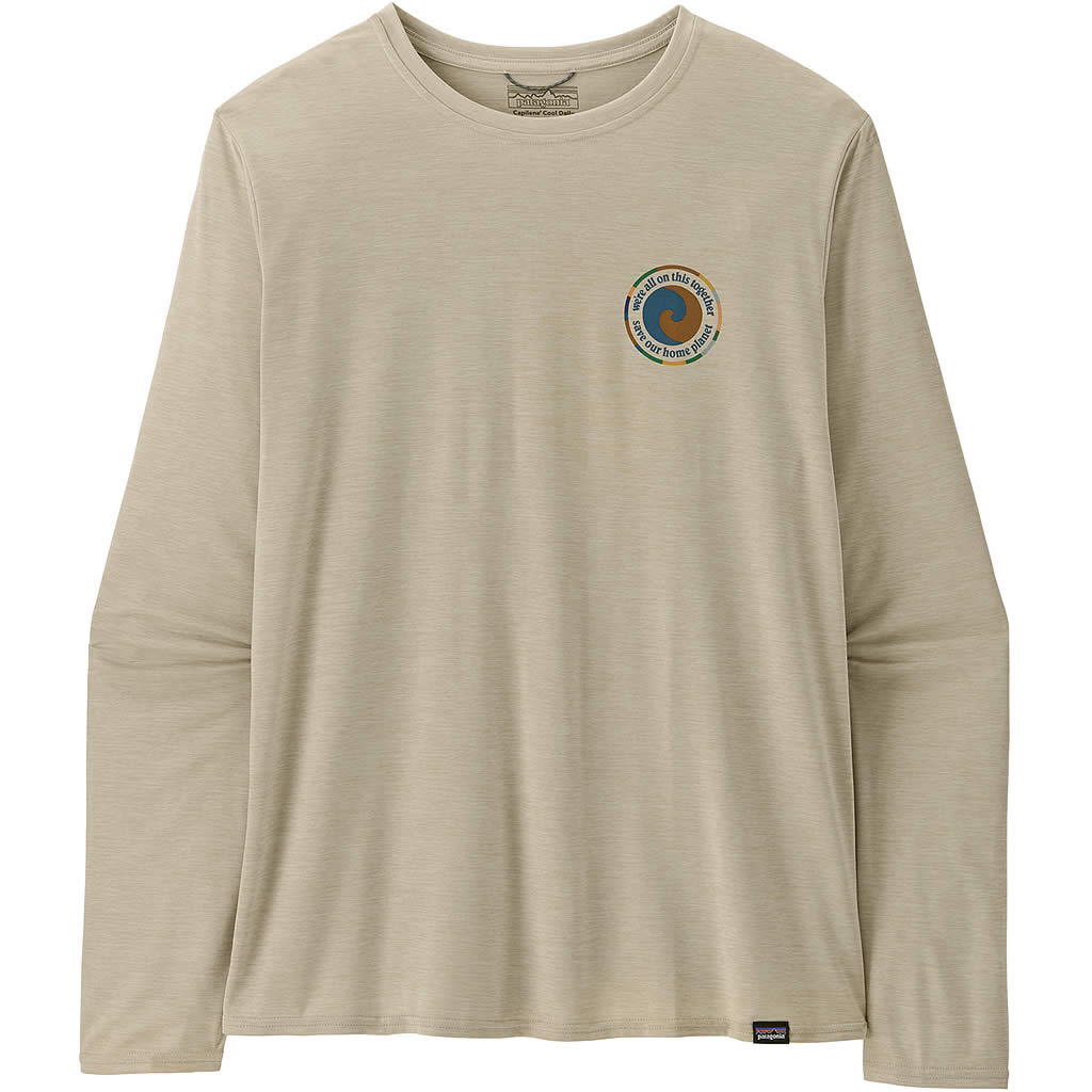 Men's Long-Sleeved Capilene Cool Daily Graphic Shirt