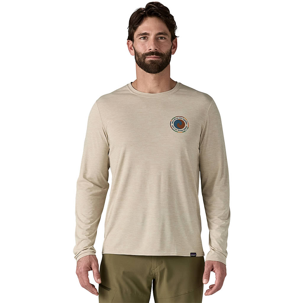 Men's Long-Sleeved Capilene Cool Daily Graphic Shirt