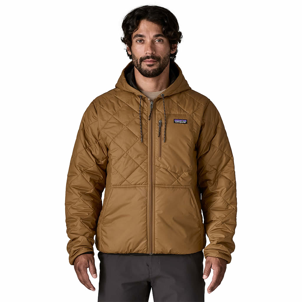 Men's Diamond Quilted Bomber Hoody