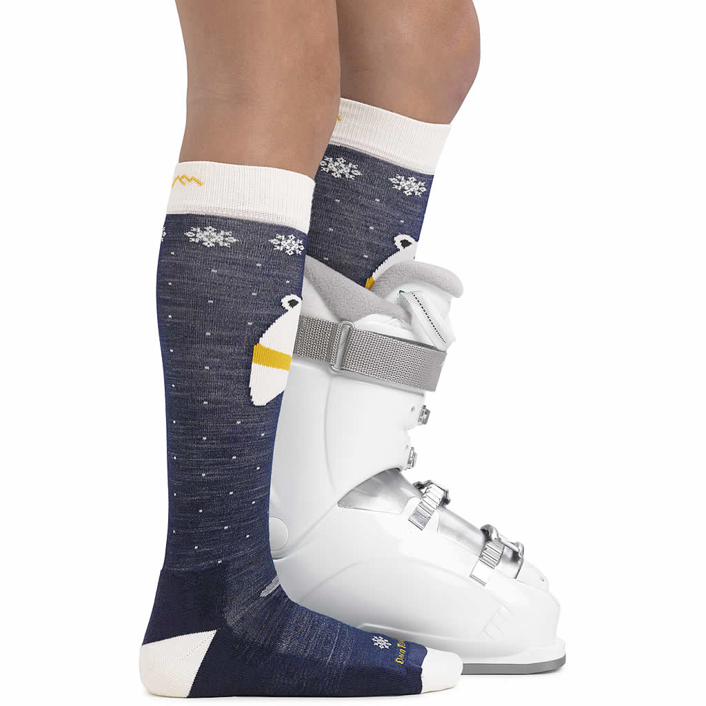 Kids' Polar Bear Over-the-Calf Midweight Ski and Snowboard Socks