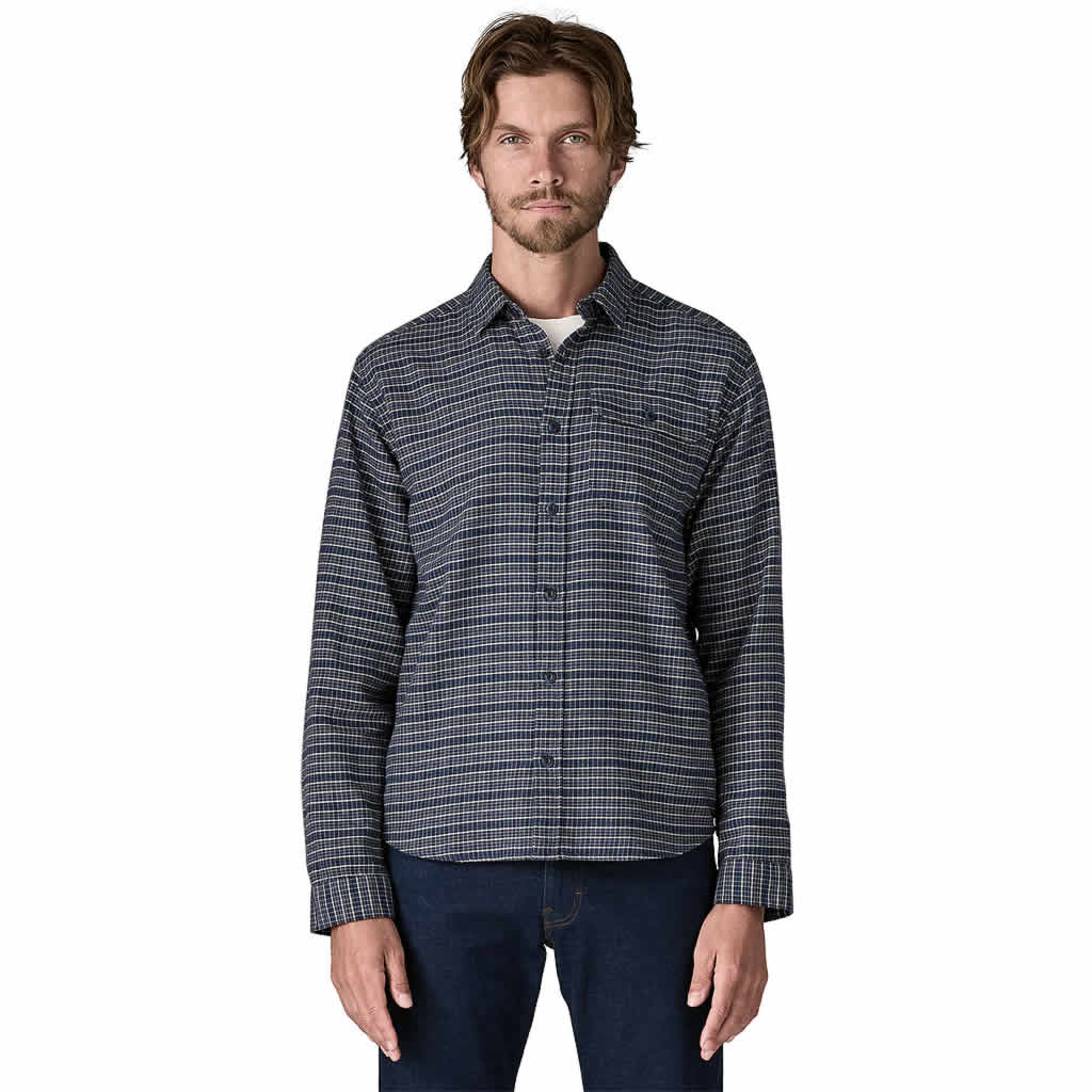 Men's Long-Sleeved Lightweight Fjord Flannel Shirt