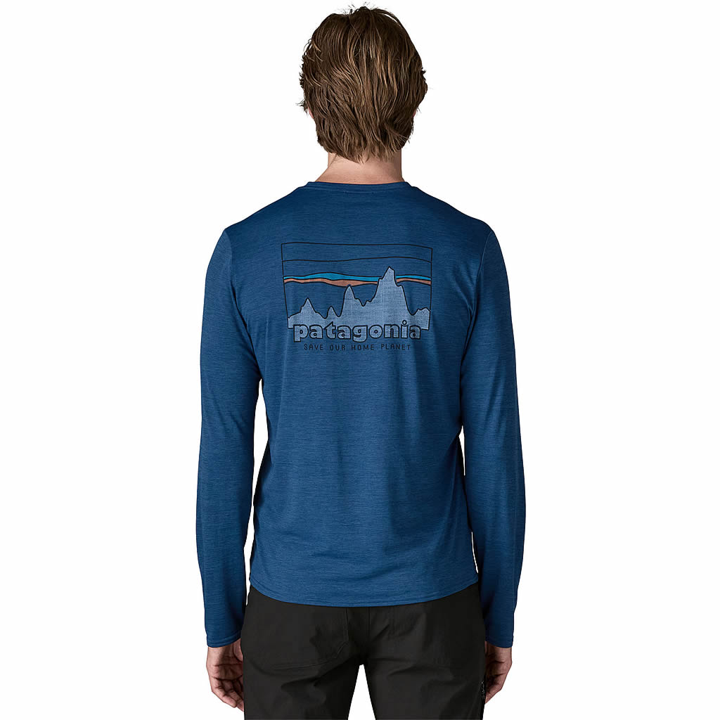 Men's Long-Sleeved Capilene Cool Daily Graphic Shirt