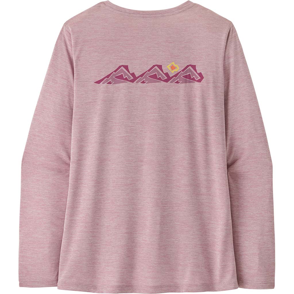 Women's Long-Sleeved Capilene Cool Daily Shirt Trailcheck