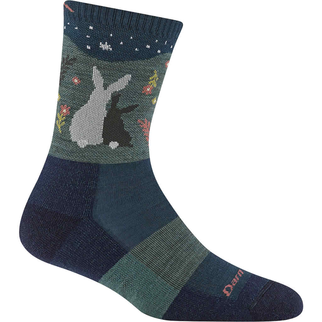 Women's Critter Club Micro Crew Lightweight Cushion Hiking Sock