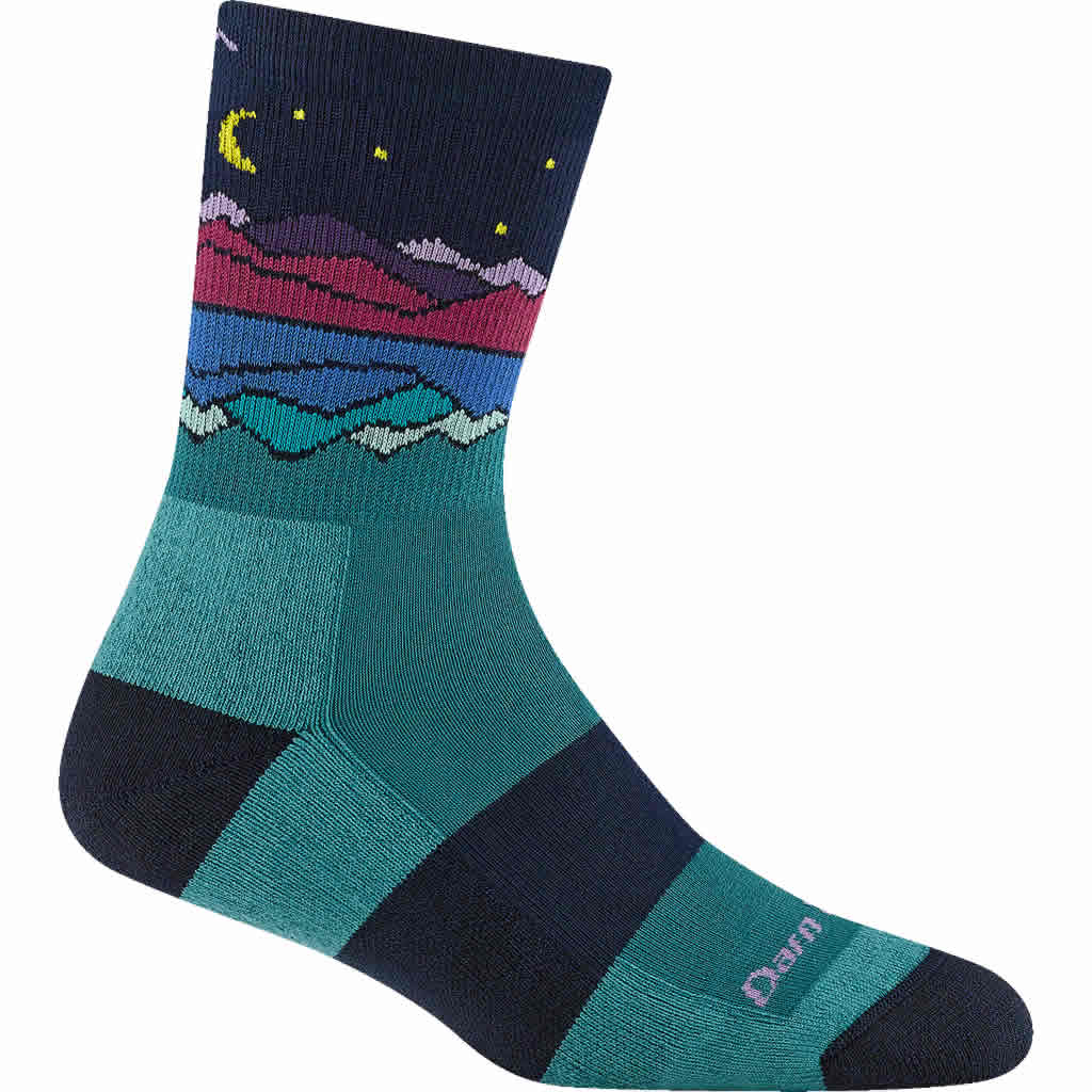 Women's Mirror Lake Micro Crew Midweight Hiking Socks