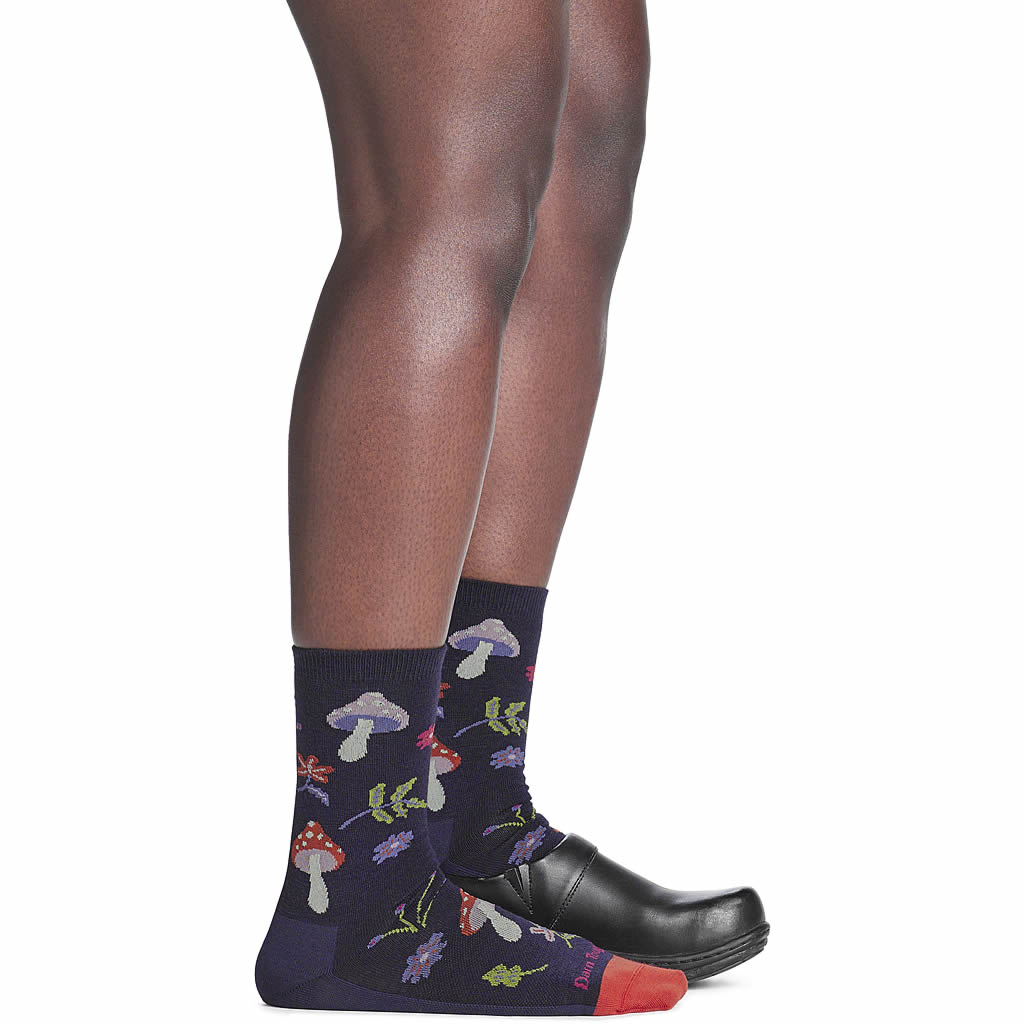 Women's Shroom Bloom Crew Lightweight Lifestyle Socks