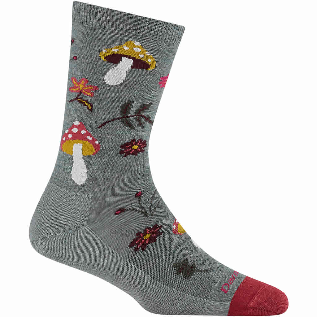 Women's Shroom Bloom Crew Lightweight Lifestyle Socks