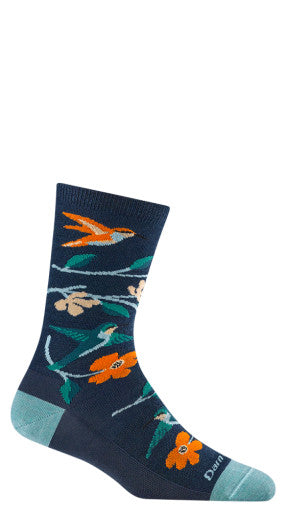 Women's Birds Of A Feather Crew Lightweight Lifestyle Socks